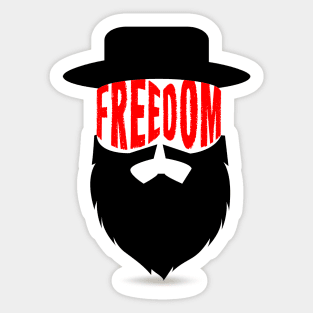 freedom Sticker